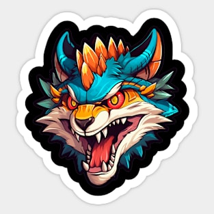 Cartoon Beast Sticker